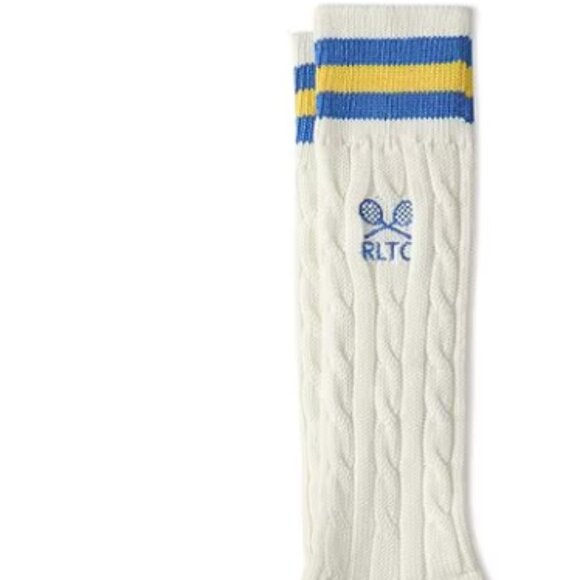 Polo Ralph Lauren Cricket Cable Crew Socks - Picture 2 of 4